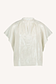 By Bar Vina Lurex Blouse Silver