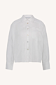 By Bar Nima Linen Blouse Bright White