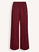 Co'couture Amina Crease Pant Burgundy