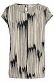 Soaked Zaya Top Black and Sandshell
