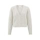 YAYA Boucle Cardigan Off White