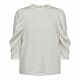Co'Couture EdithCC Puff Blouse White