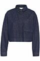 Saint Tropez GwynnethSZ Shirt Dark Blue Denim