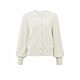 Yaya Fluffy Cardigan Chalk White