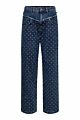 Co'couture Darin Dot Block Jeans Denim Blue