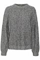 Saint Tropez GeetaSZ Pullover Gray Quill Melange