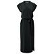 Yaya Long T-shirt Dress Belt Washed Black