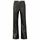 Yaya Metallic Faux Leather Trouser Anthracite Silv