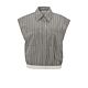 Yaya Sleeveless Blouse Phantom Dessin