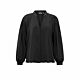 Yaya Oversized Blouse Big Balloon Sleeves Black