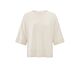 Yaya Oversized Fine Knitted T-Shirt Nature Melange