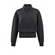 Yaya Sweatshirt With Zipper Anthracite