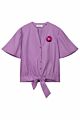 Pom Blouse Lilac Purple