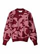 POM Pullover Camo Red Multi Colour