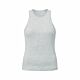 Yaya Double Layer Singlet Medium Grey Melange