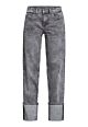 Sisterspoint Onea Jeans Turn Up Light Grey Wash