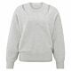 Yaya Deep V-neck Sweater Moonstruck Grey