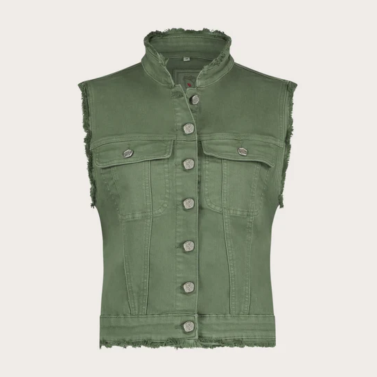 Florez Ginny Gilet Green