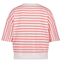 Nukus Lotte Pullover Stripe Off White Coral