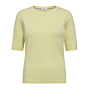 Co'couture Granny Embroidery Tee Citrus