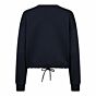 Co'couture Crop Tie Clean Kiss Sweat Black