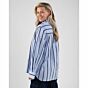 Nukus Bonn Blouse Stripe Ice Blue