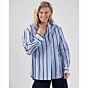 Nukus Bonn Blouse Stripe Ice Blue