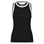 Nukus Nice Singlet Black Off White