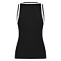 Nukus Nice Singlet Black Off White