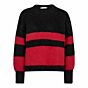 Co'couture Coralie Block Rib Knit Black