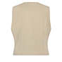 Nukus Carrera Gilet Stripe Sand