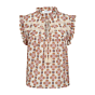 Co'couture Egypt Tie Top Off White
