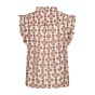 Co'couture Egypt Tie Top Off White