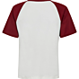 Co'couture Edge Block Tee Burgundy
