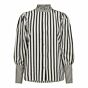 Co'couture TelmaCC Puff Stripe Shirt Black