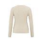 YAYA Faux Layered Ribbed Cardigan Light Beige Mel