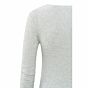 Yaya Structured Knitted Top Light Grey Melange