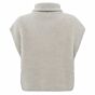 Yaya Sleeveless Fluffy Sweater Dove Gray