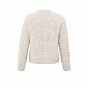 Yaya Flower Jacquard Sweater Off White Melange