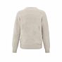 Yaya V-neck Sweater Texture Pumice Stone Beige