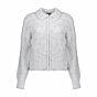 Geisha Cardigan With Collar Light Grey