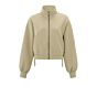 YAYA Ribbed Jersey Cardigan Safari
