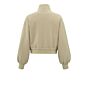 YAYA Ribbed Jersey Cardigan Safari