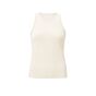 Yaya Ribbed Singlet Nature Melange