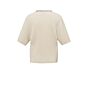 Yaya Ribbed Cardigan Stich Detail Summer Sand