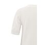 YAYA Ribbed Top Ivory White