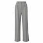 Yaya Woven Wide Leg Trousers Light Grey Melange