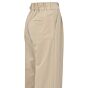 Yaya Woven High Waist Trousers Twill Beige