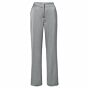 Yaya Woven Satin Wide Leg Trouser Light Metal Grey