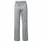 Yaya Woven Satin Wide Leg Trouser Light Metal Grey